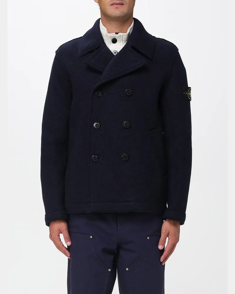 Stone Island Strickjacke herren Blau