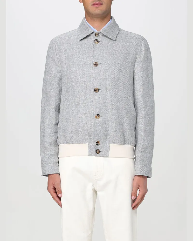 Brunello Cucinelli Jacke herren Grau