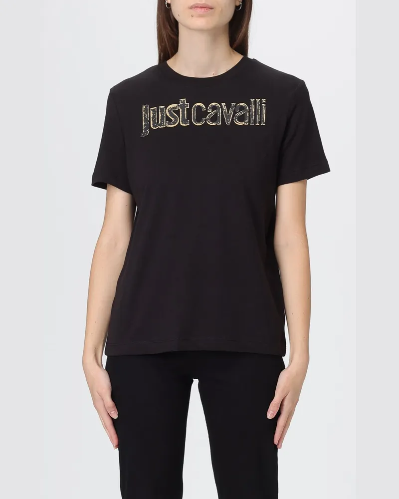 Just Cavalli T-shirt damen Schwarz