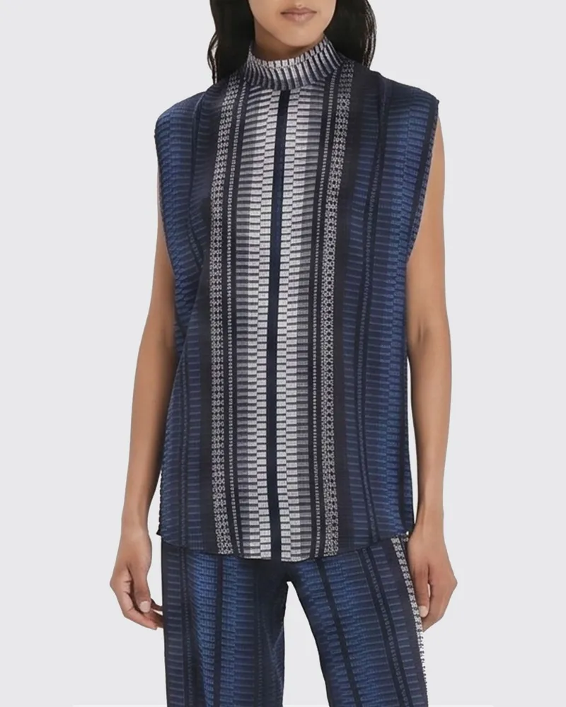 Zeus + Dione Top damen Navy
