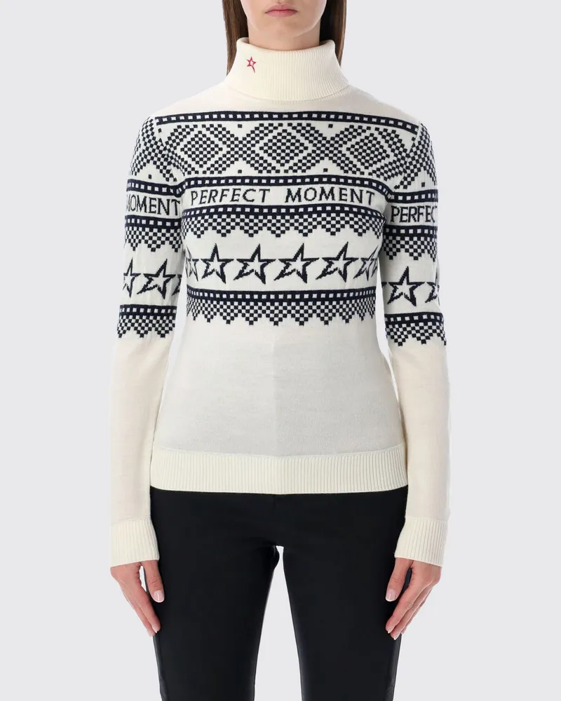 Perfect Moment Pullover damen Weiß