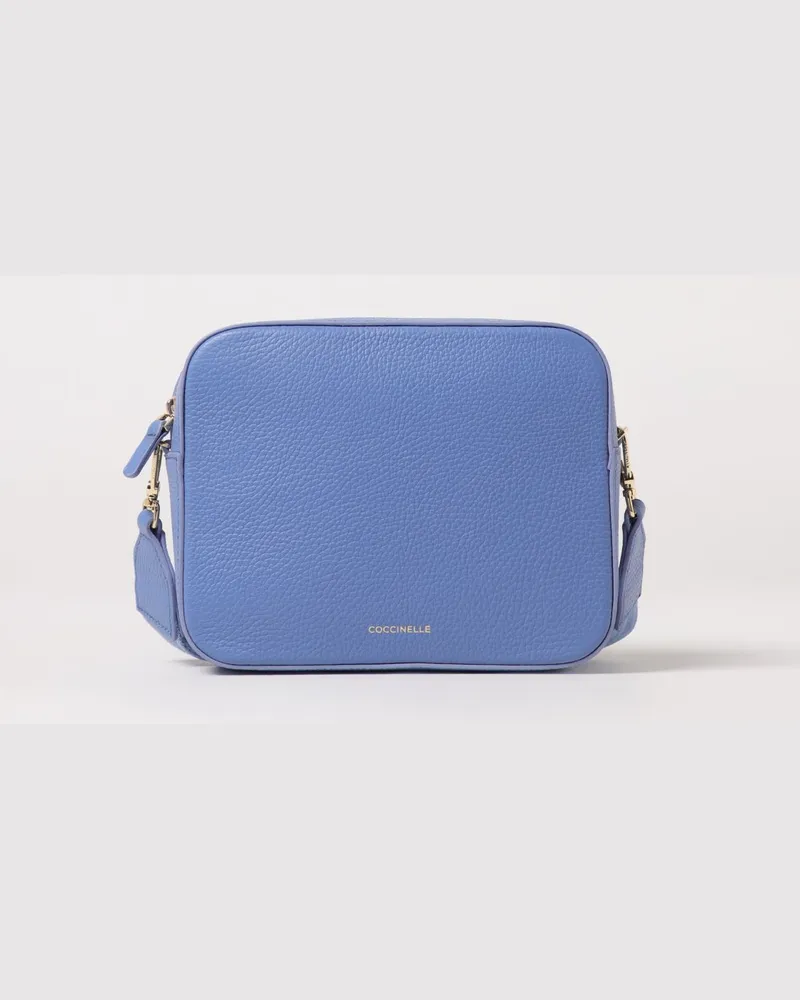 Coccinelle Schultertasche damen Hellblau