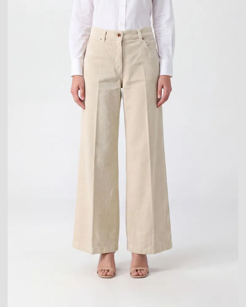 ASPESI Hose damen Ecru