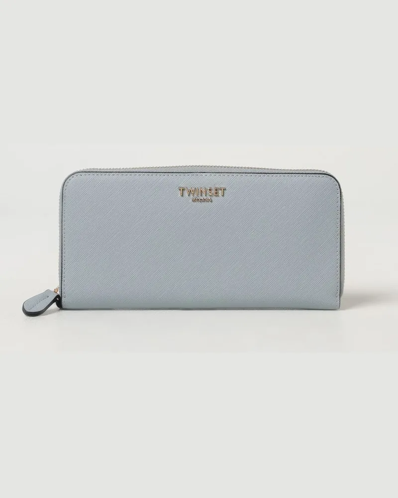 Twin-Set Geldbeutel damen Hellblau