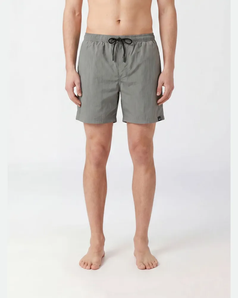 ASPESI Badehose aus Nylon Grün