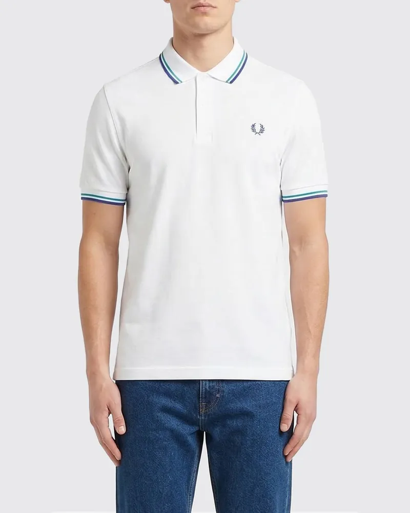 Fred Perry T-shirt herren Weiß