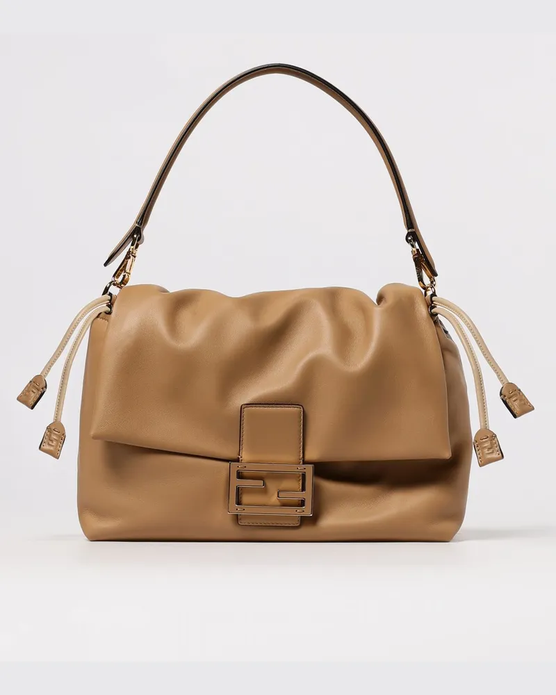 Fendi Schultertasche damen Leder