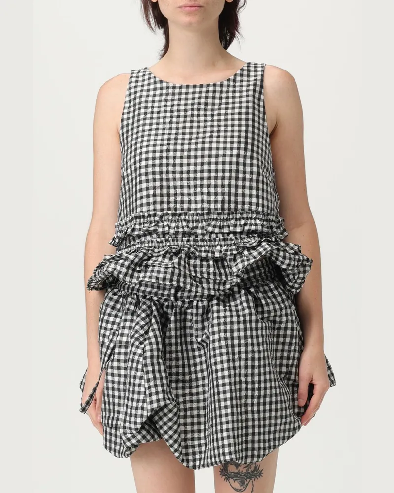 Ganni Top damen Schwarz