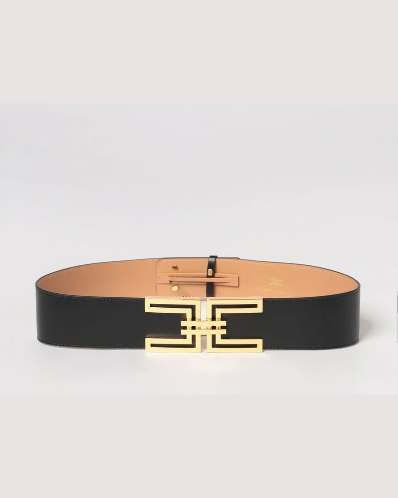 Elisabetta Franchi Gürtel damen Schwarz