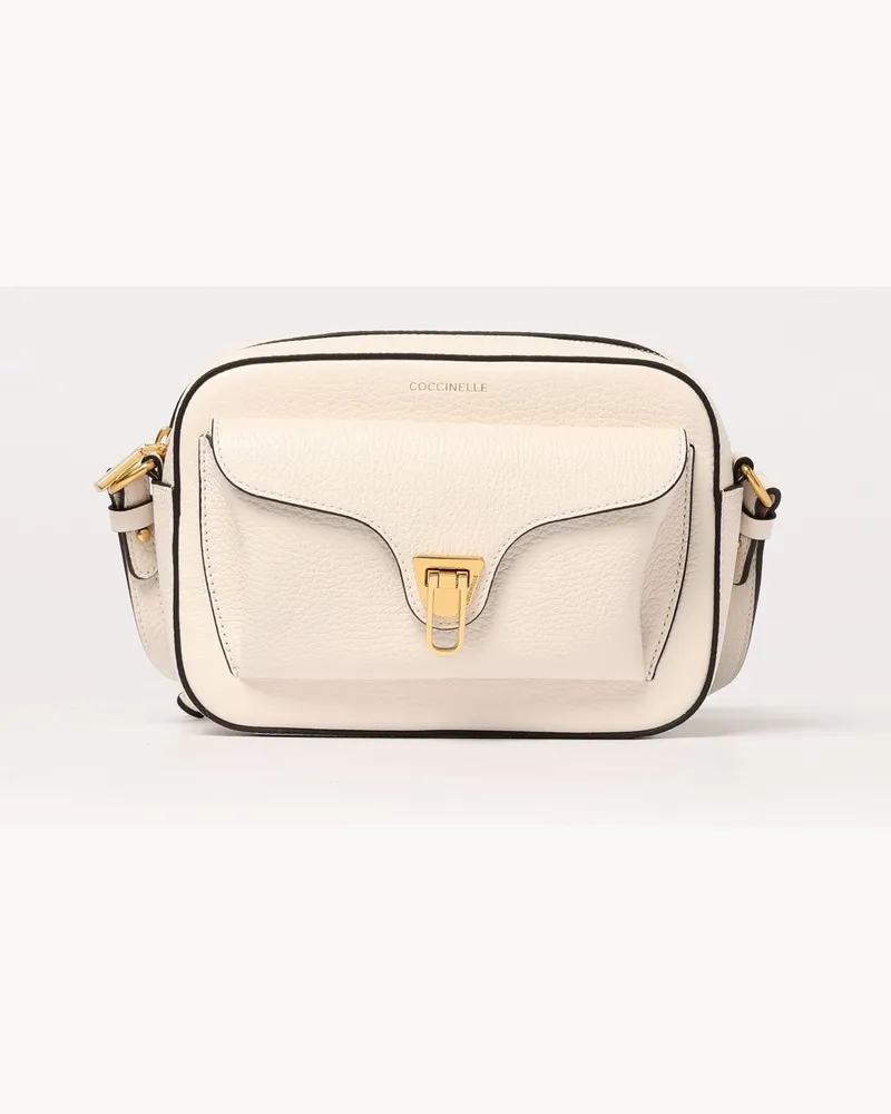 Coccinelle Schultertasche damen Weiß