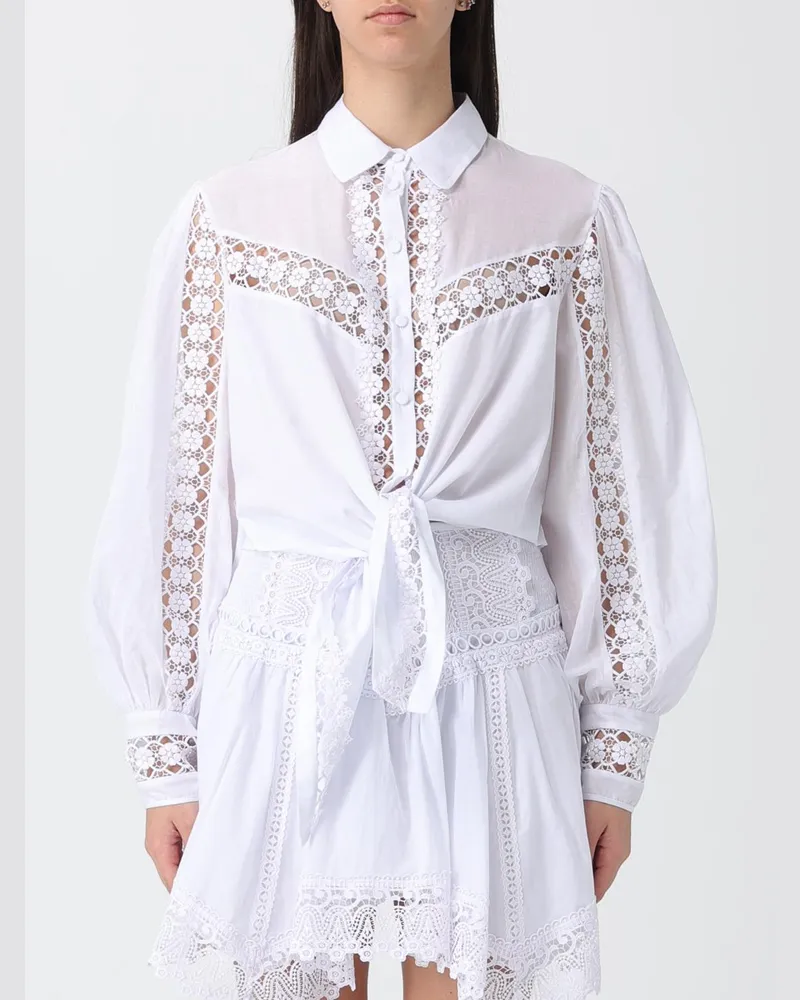 Charo Ruiz Sweatshirt damen  Ibiza Weiß