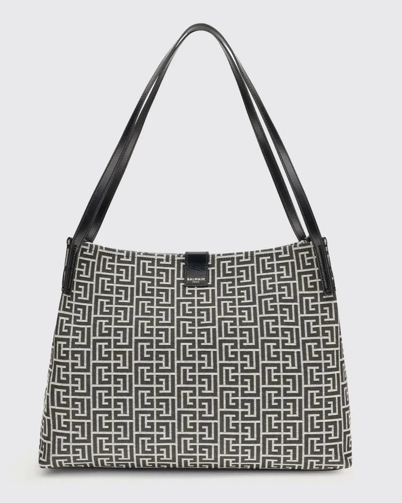 Balmain Schultertasche damen Schwarz