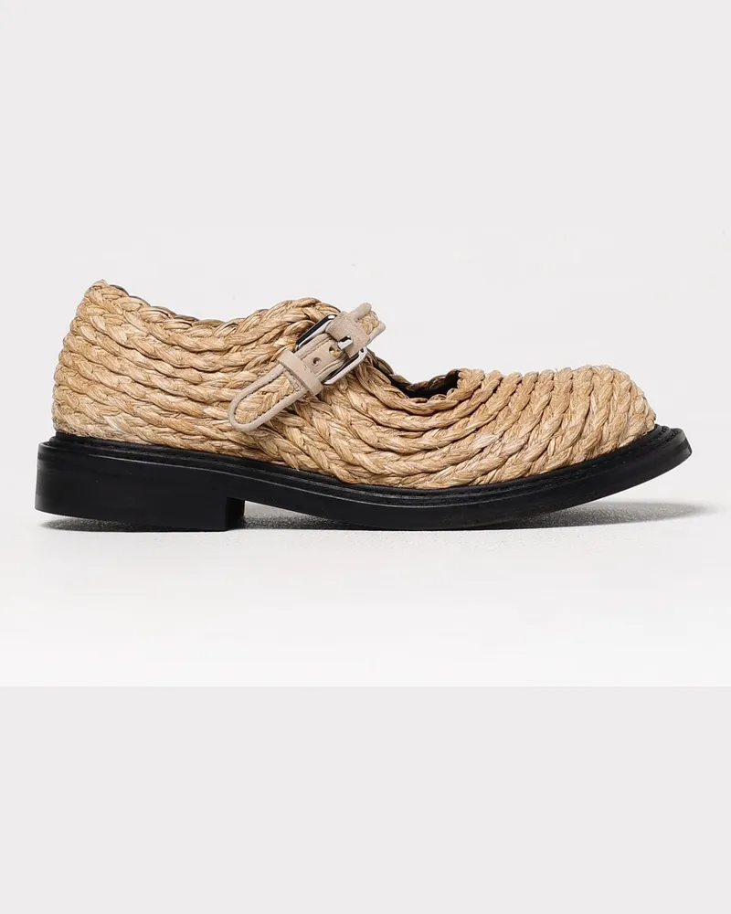 Moschino Flache schuhe damen Natural