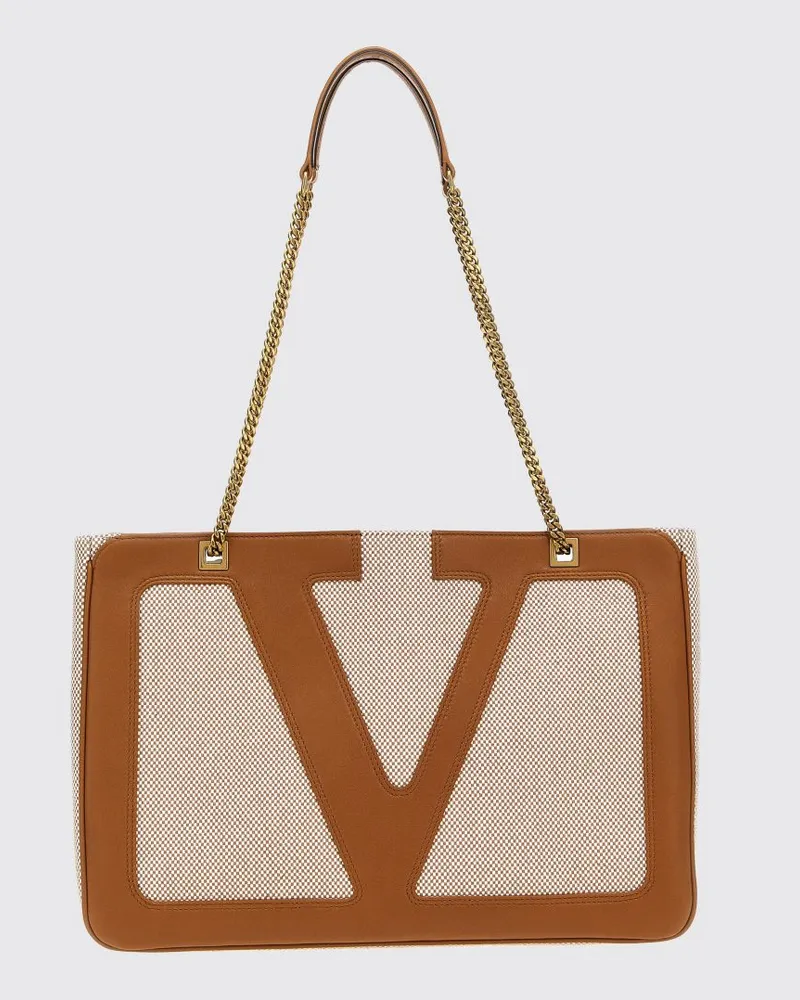 Valentino Garavani Schultertasche damen Natural