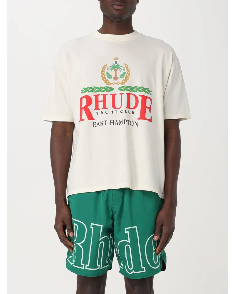 RHUDE T-shirt Natural