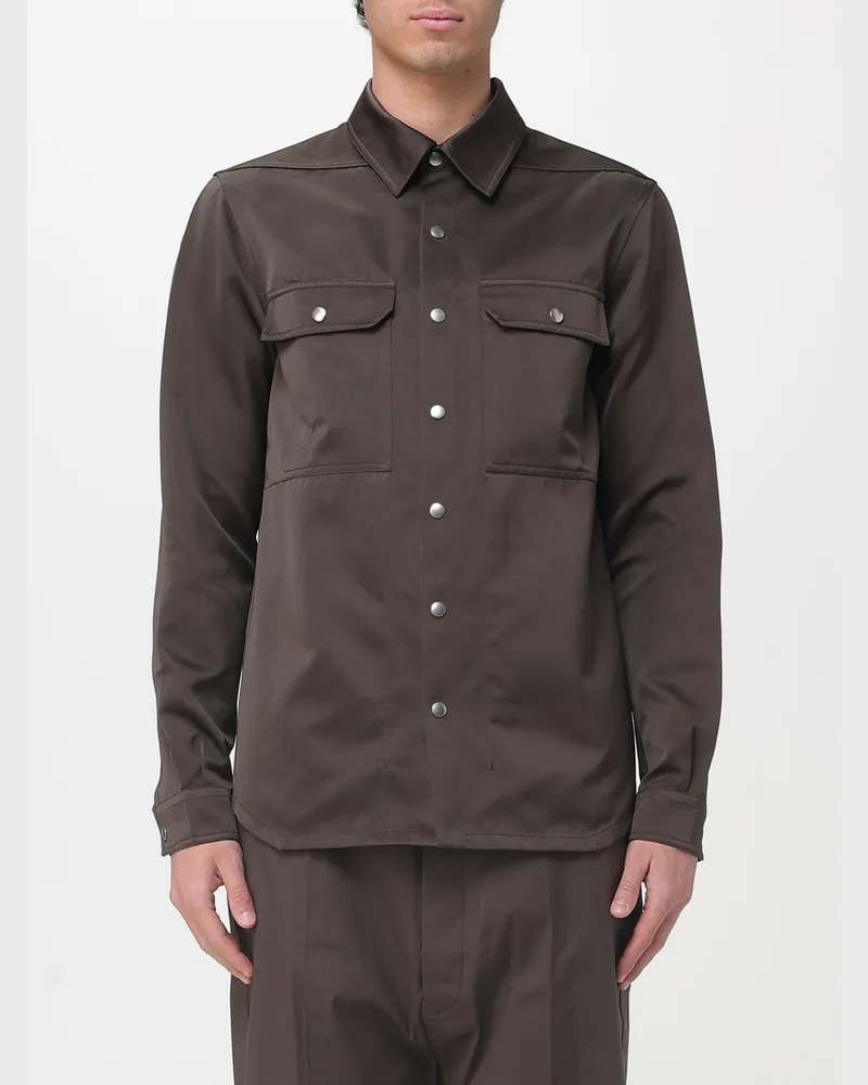 Rick Owens Hemd herren Braun