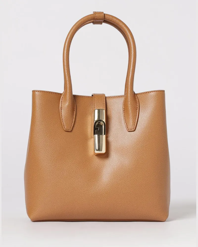 Furla Schultertasche damen Tabak