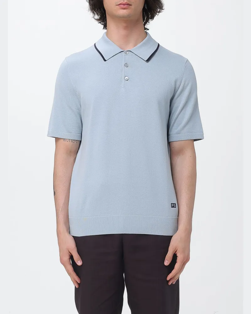 Paul Smith Polohemd aus Bio-Baumwolle Blau