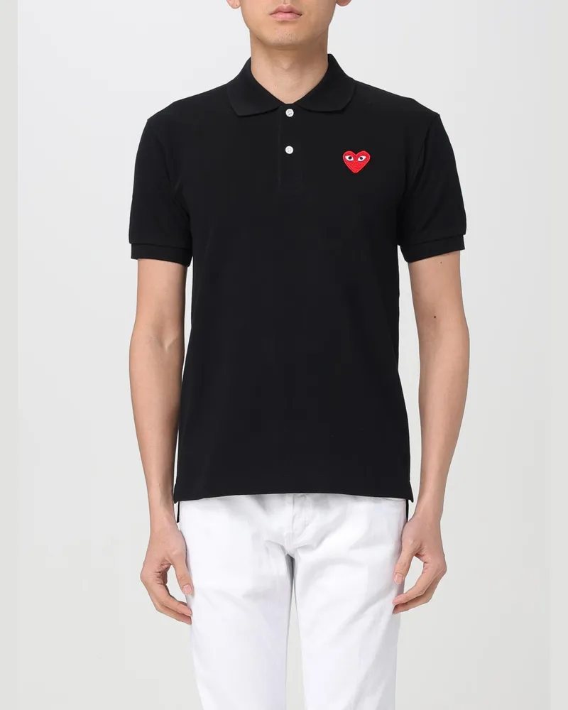 Comme des Garçons Polo herren Schwarz