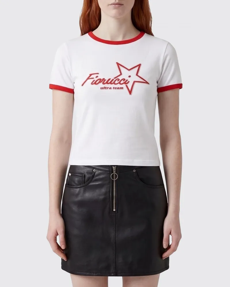 Fiorucci T-shirt damen Weiß