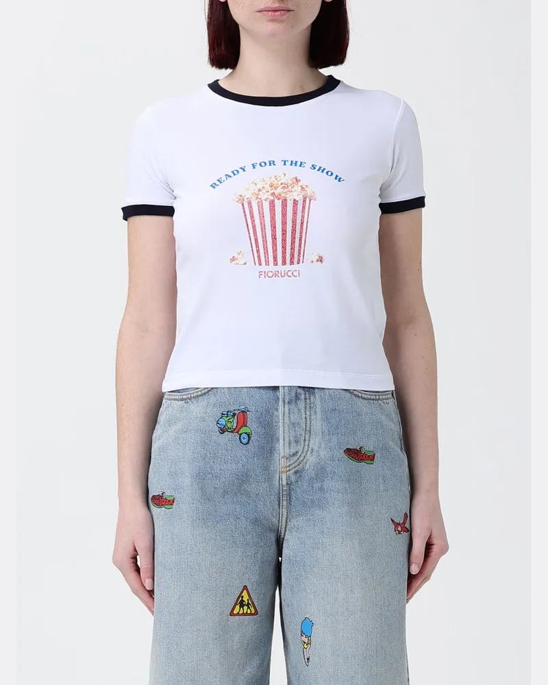 Fiorucci T-shirt damen Weiß