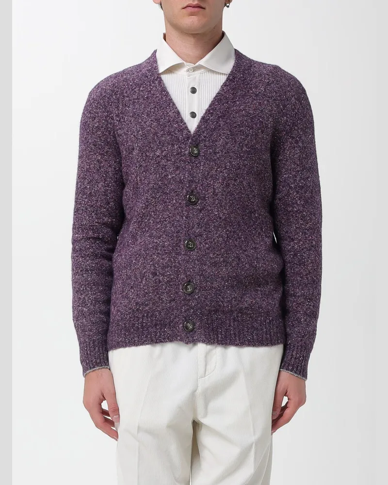Brunello Cucinelli Pullover herren Violett