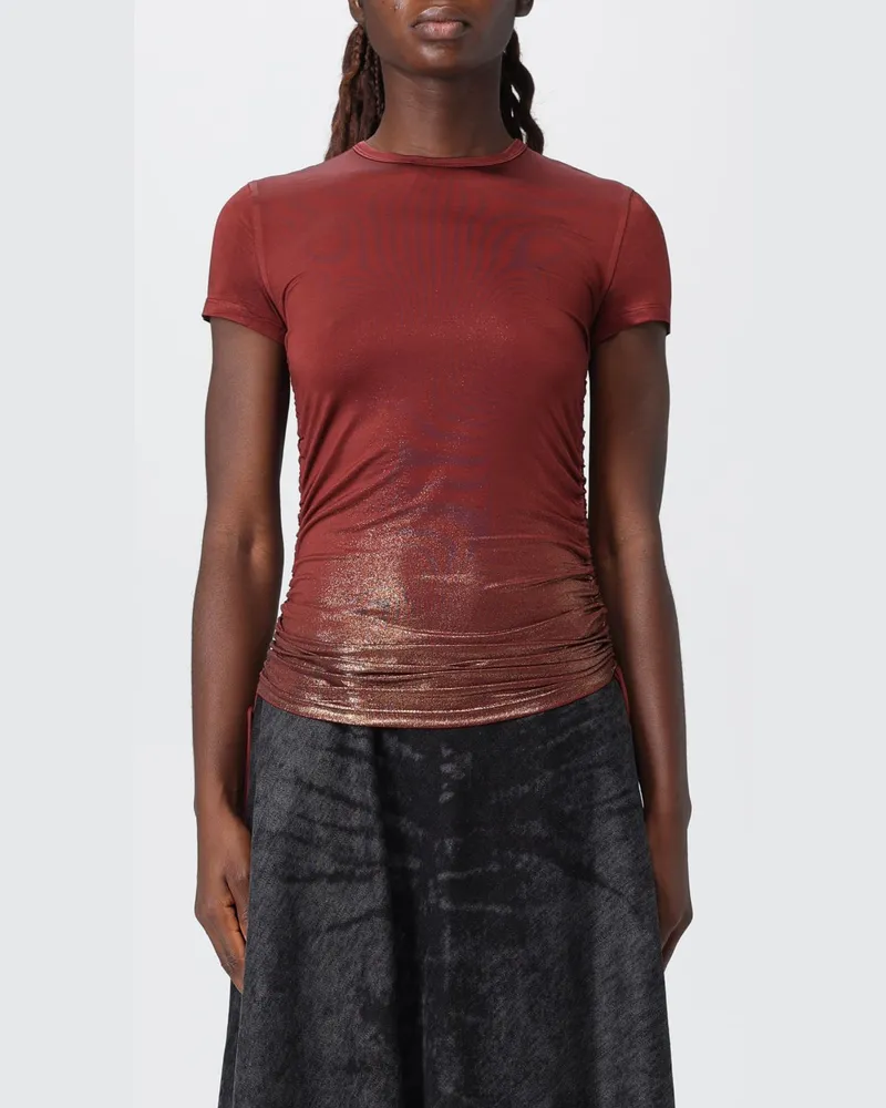 Diesel T-shirt damen Braun