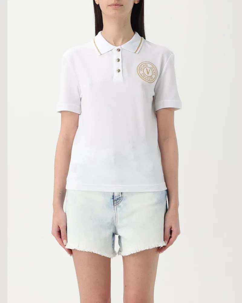 Versace Jeans Polo damen Weiß