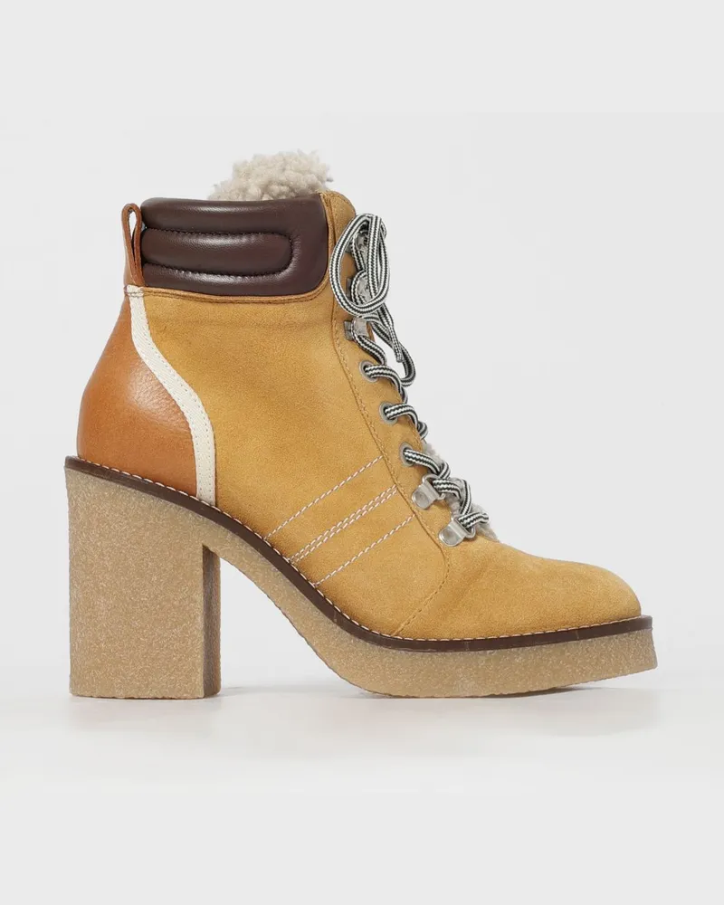 Woolrich Flache stiefeletten damen Beige