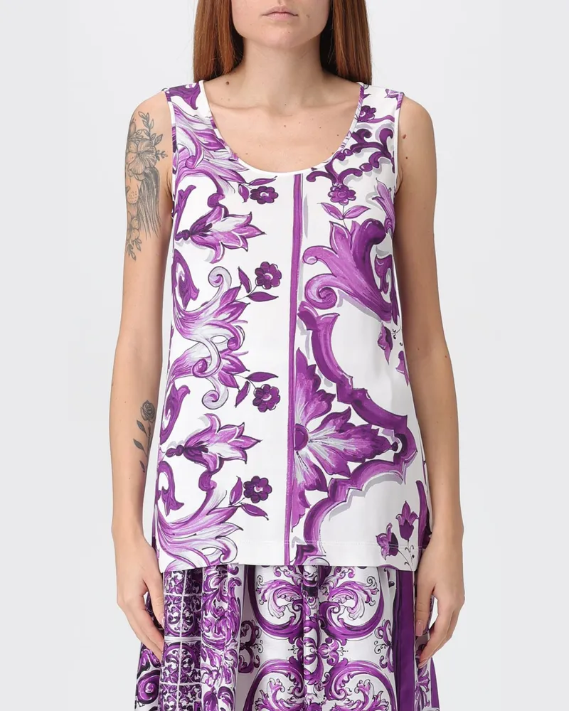 Dolce & Gabbana Top damen Dolce & Gabbana Violett