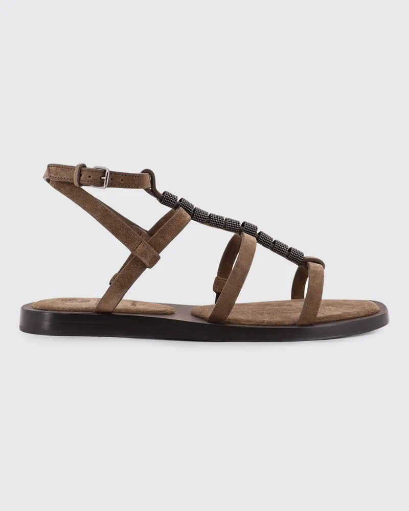 Brunello Cucinelli Sandalen herren Mud