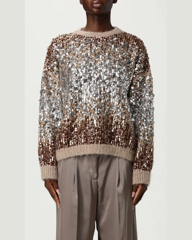 Brunello Cucinelli Pullover damen Milch