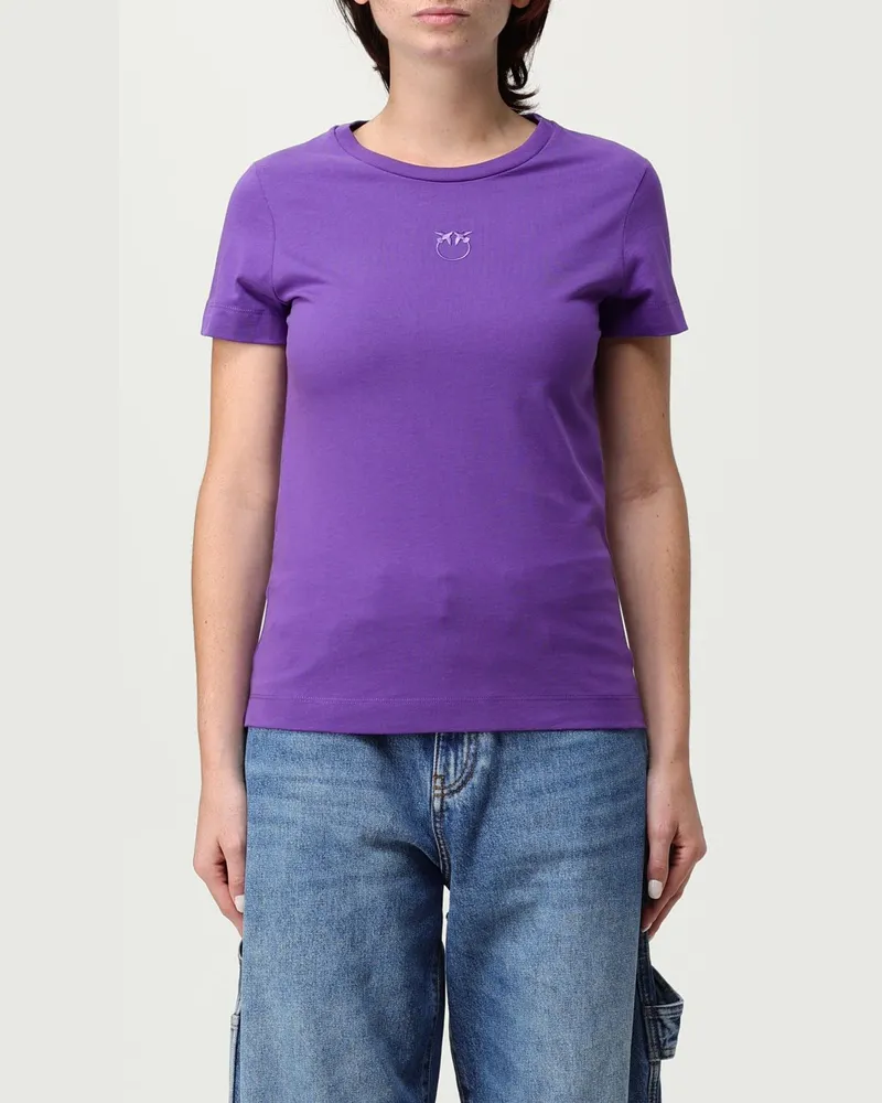 Pinko T-shirt damen Violett