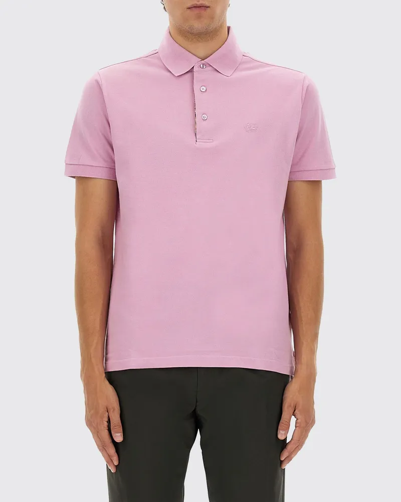 Etro Polo herren Pink