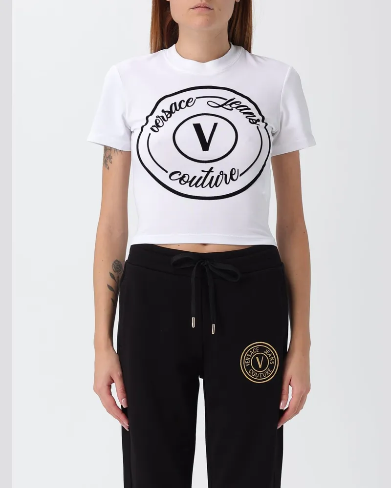 Versace Jeans T-shirt damen Weiß