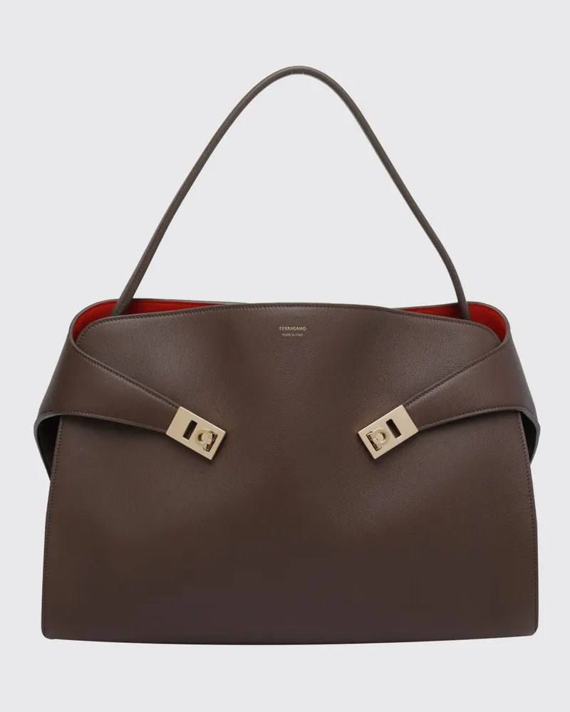 Ferragamo Handtasche damen Braun