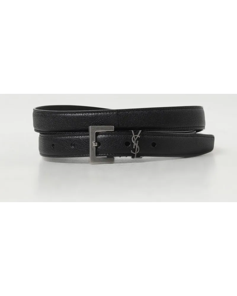 Saint Laurent Grtel herren Schwarz