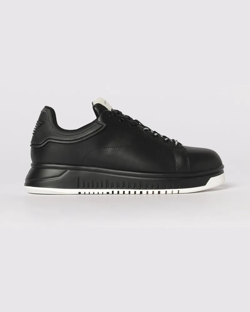 Emporio Armani Sneakers herren Schwarz