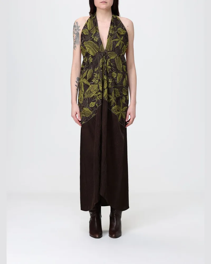 TELA Kleid damen Braun