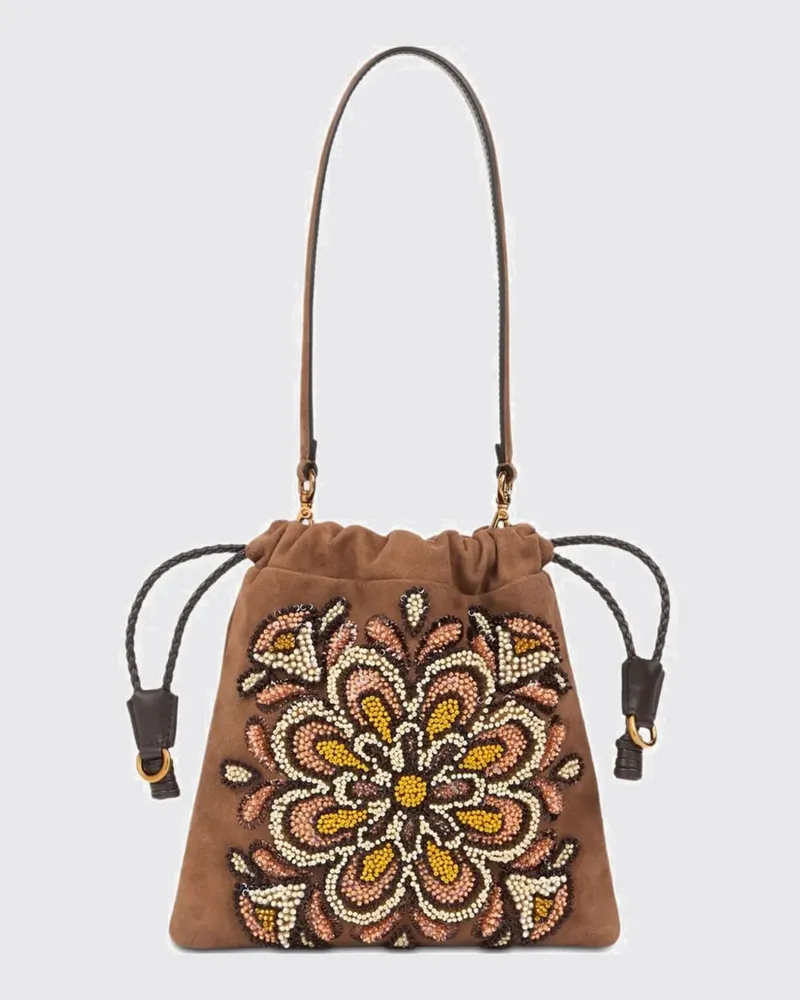 Etro Schultertasche damen Braun