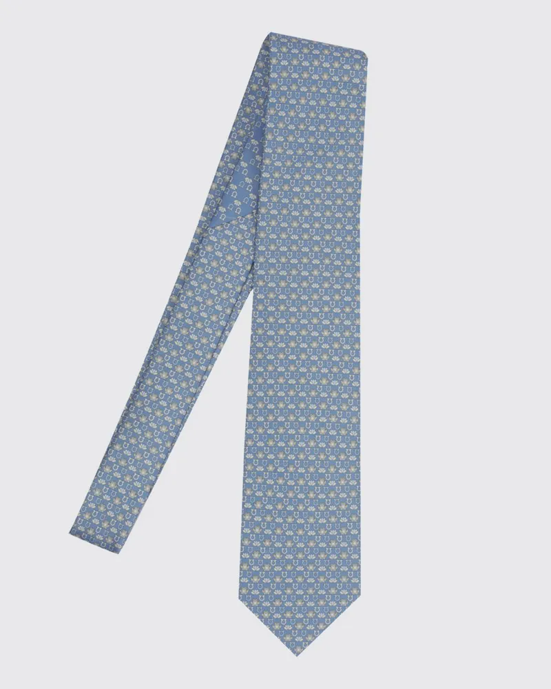 Ferragamo Krawatte herren Blau