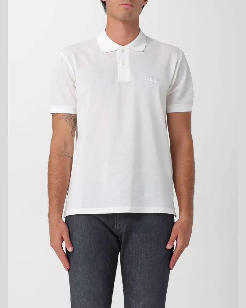 Emporio Armani Polo herren Weiß