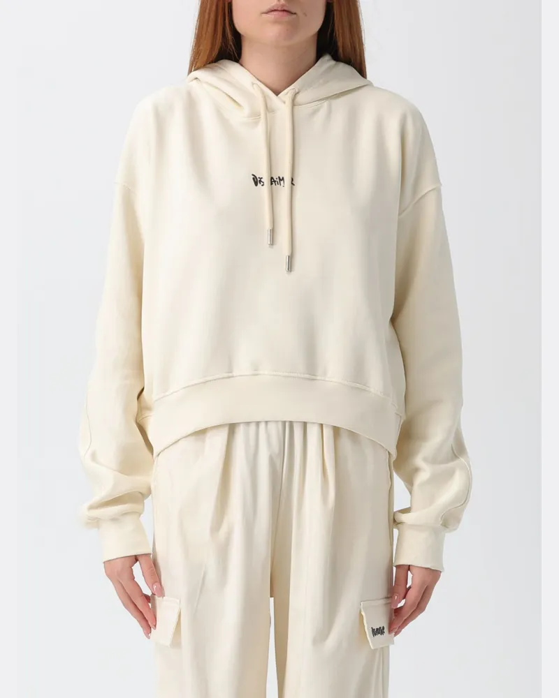 DISCLAIMER Sweatshirt damen Milch