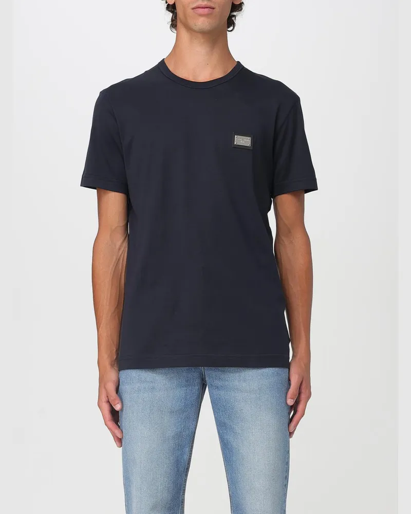 Dolce & Gabbana T-shirt herren Dolce & Gabbana Blau