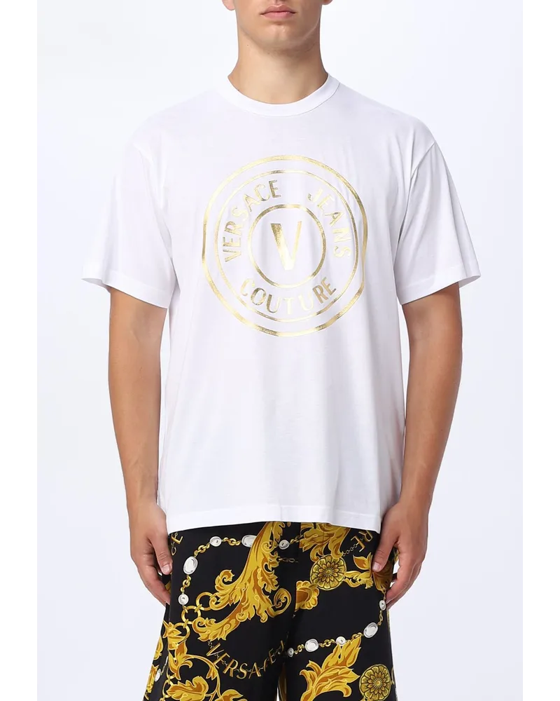 Versace Jeans T-shirt herren Weiß