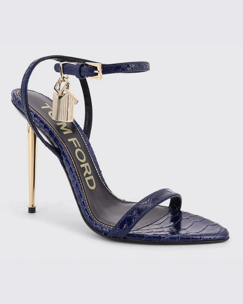 Tom Ford Flache sandalen damen Blau
