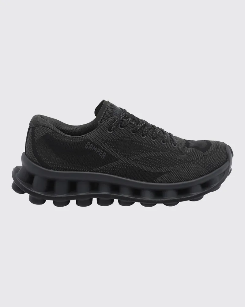 Camper Low-Top-Sneaker Pelotissima von aus recyceltem PET mit XL Extralight®-Sohle Schwarz