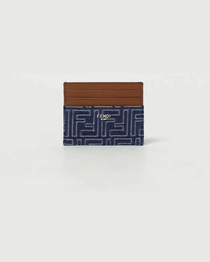 Fendi Portmonnaie herren Grau