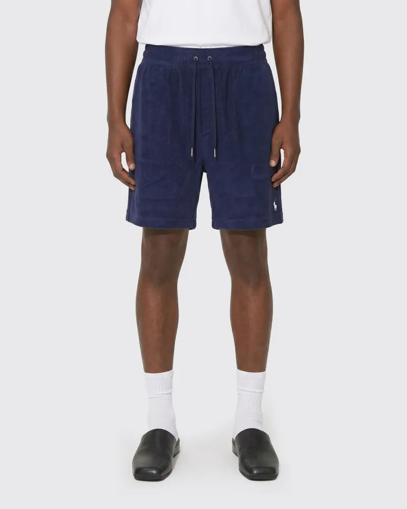 Ralph Lauren Jogging-Shorts aus Baumwollmischung Navy