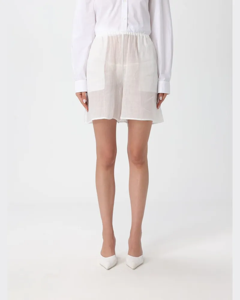 Totême Shorts damen Weiß